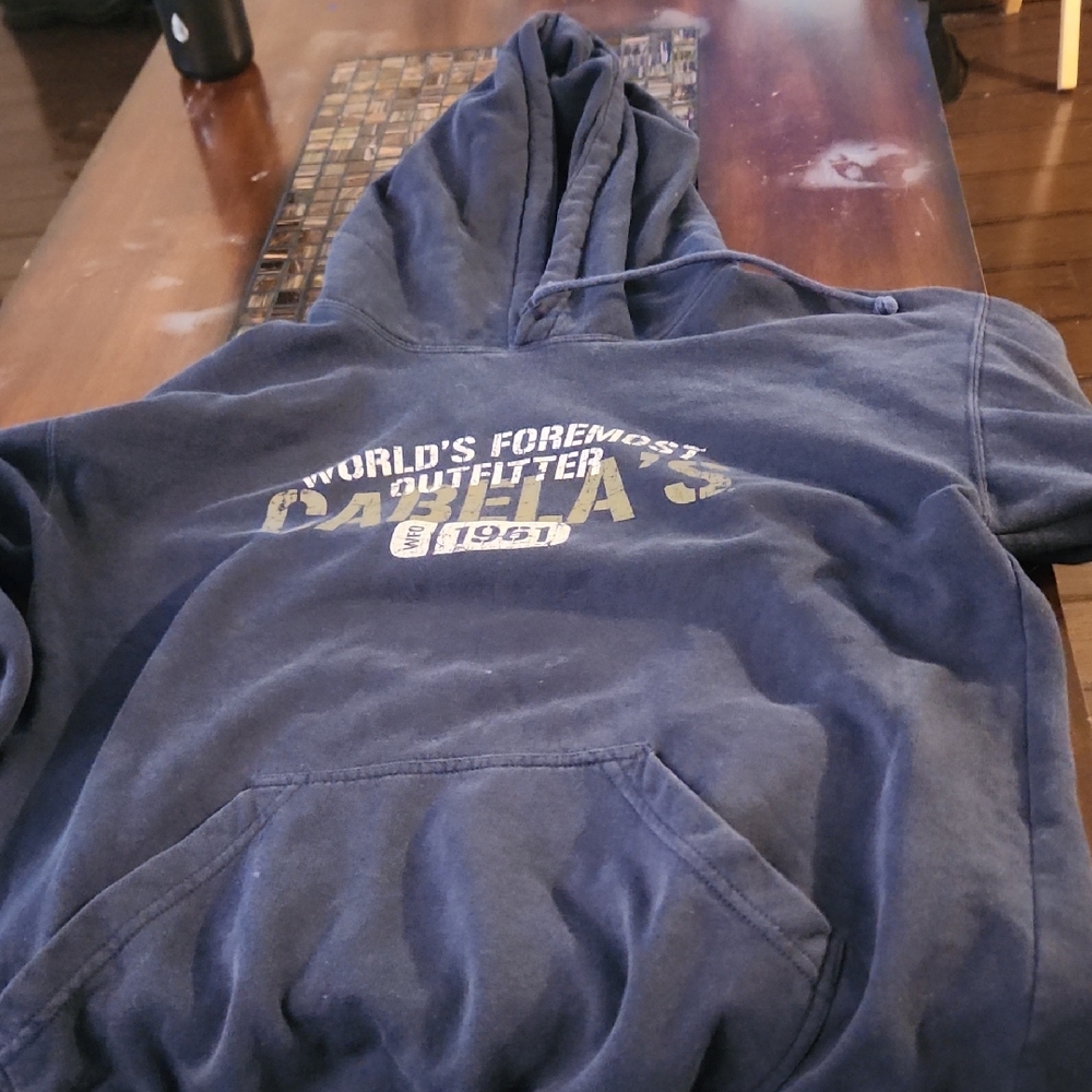 Cabela's Dark Blue Men's Hoodie